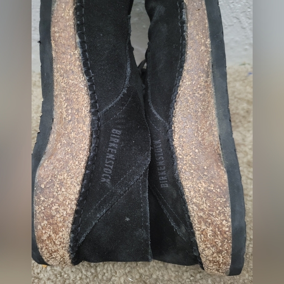 Birkenstock Gary Black Suede Size 10 - Picture 4 of 11